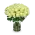 Kytice bílých růží
